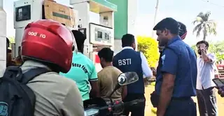 দিনাজপুরের বিরামপুরে দুই ফিলিং স্টেশনকে জরিমানা